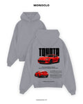 Худі Toyota GR86 Red – Сірий