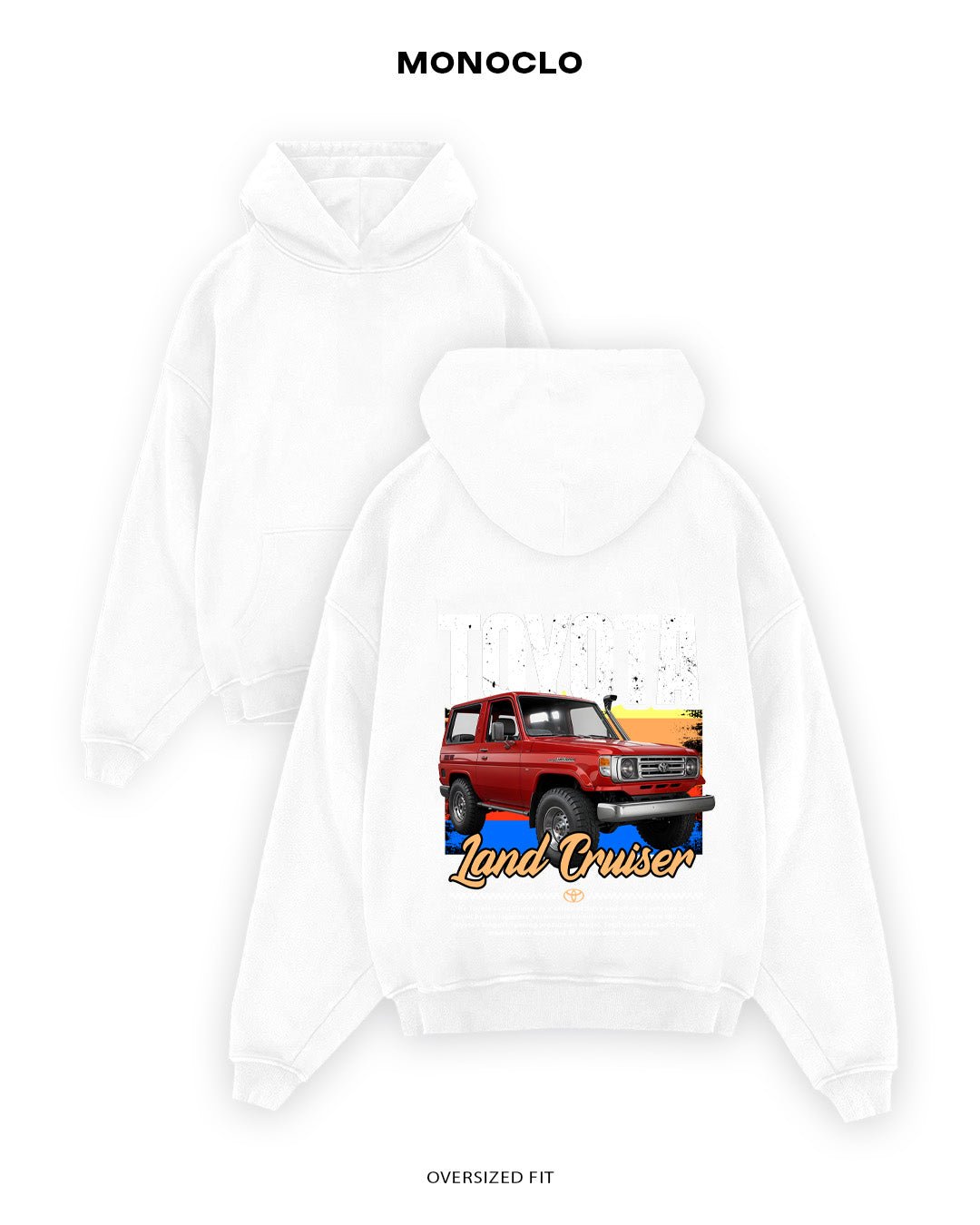 Худі Toyota Land Cruiser Old - MONOCLO UA