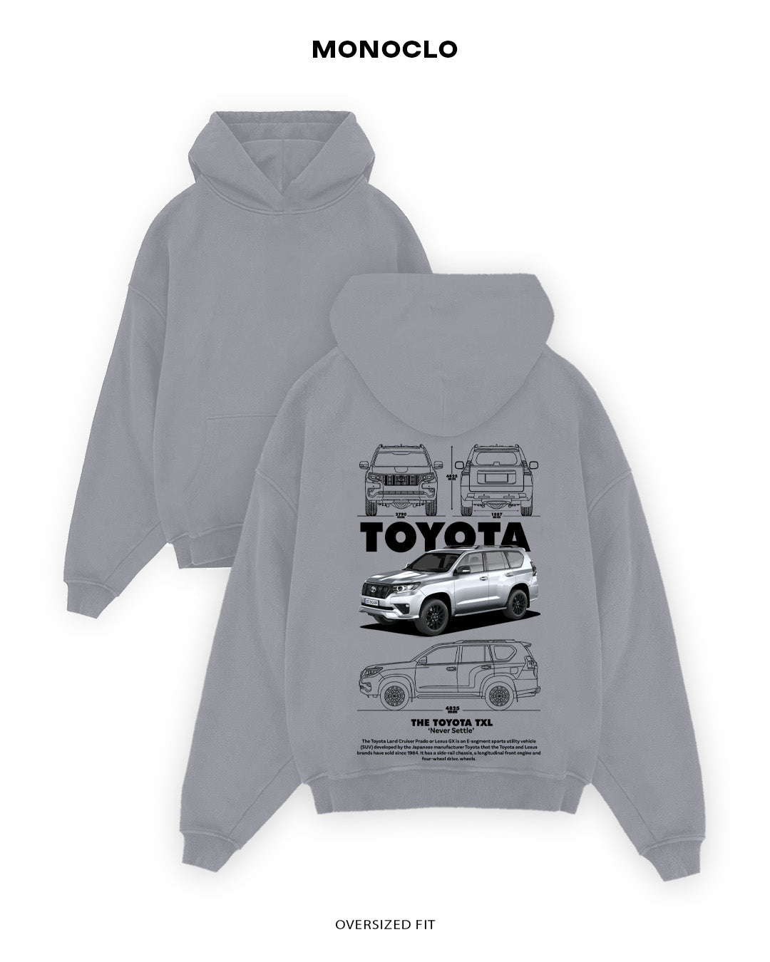 Худі Toyota Prado TXL - MONOCLO UA