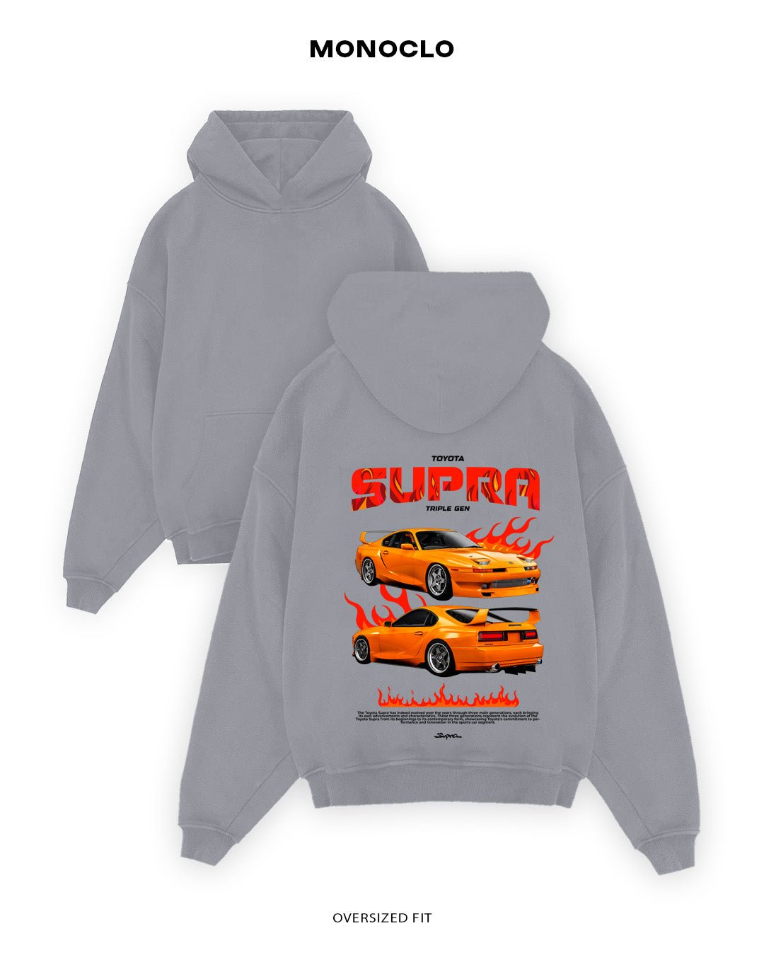 Худі Toyota Supra 3GEN - MONOCLO UA