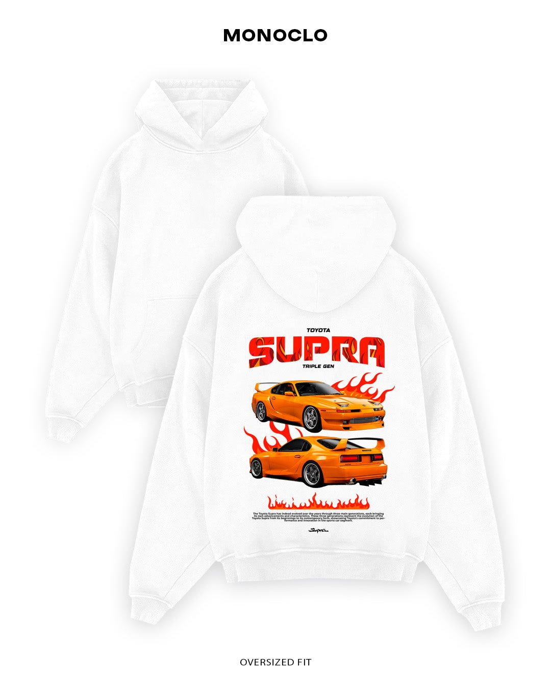 Худі Toyota Supra 3GEN - MONOCLO UA