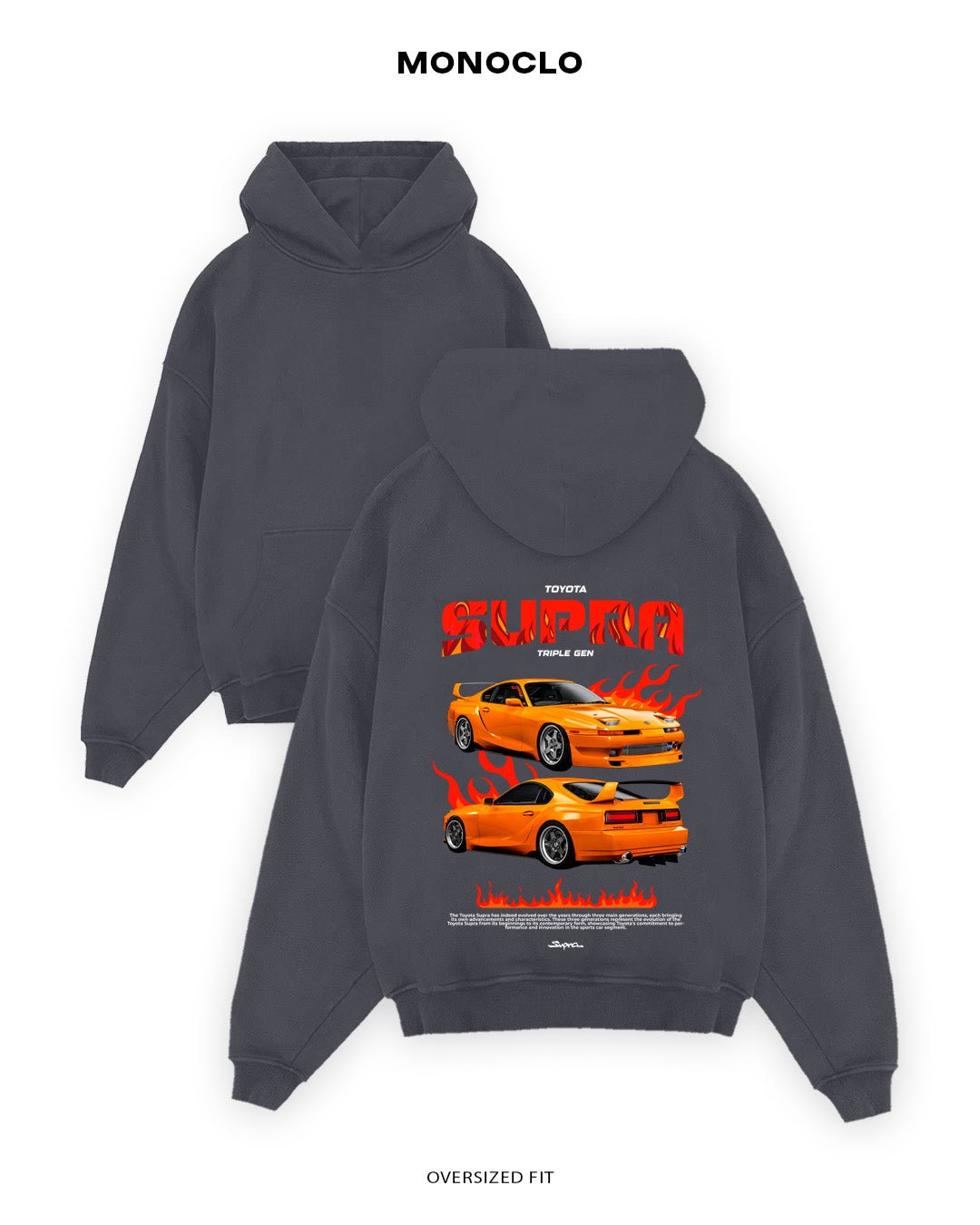 Худі Toyota Supra 3GEN - MONOCLO UA