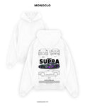 Худі Toyota Supra A90 Joker – Білий