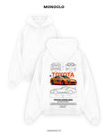 Худі Toyota Supra Orange – Білий