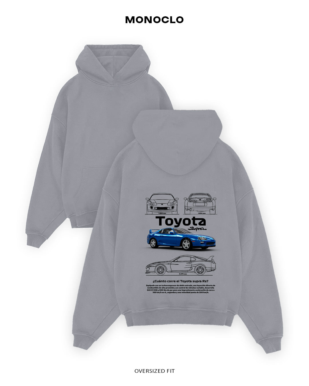 Худі Toyota Supra RZ - MONOCLO UA