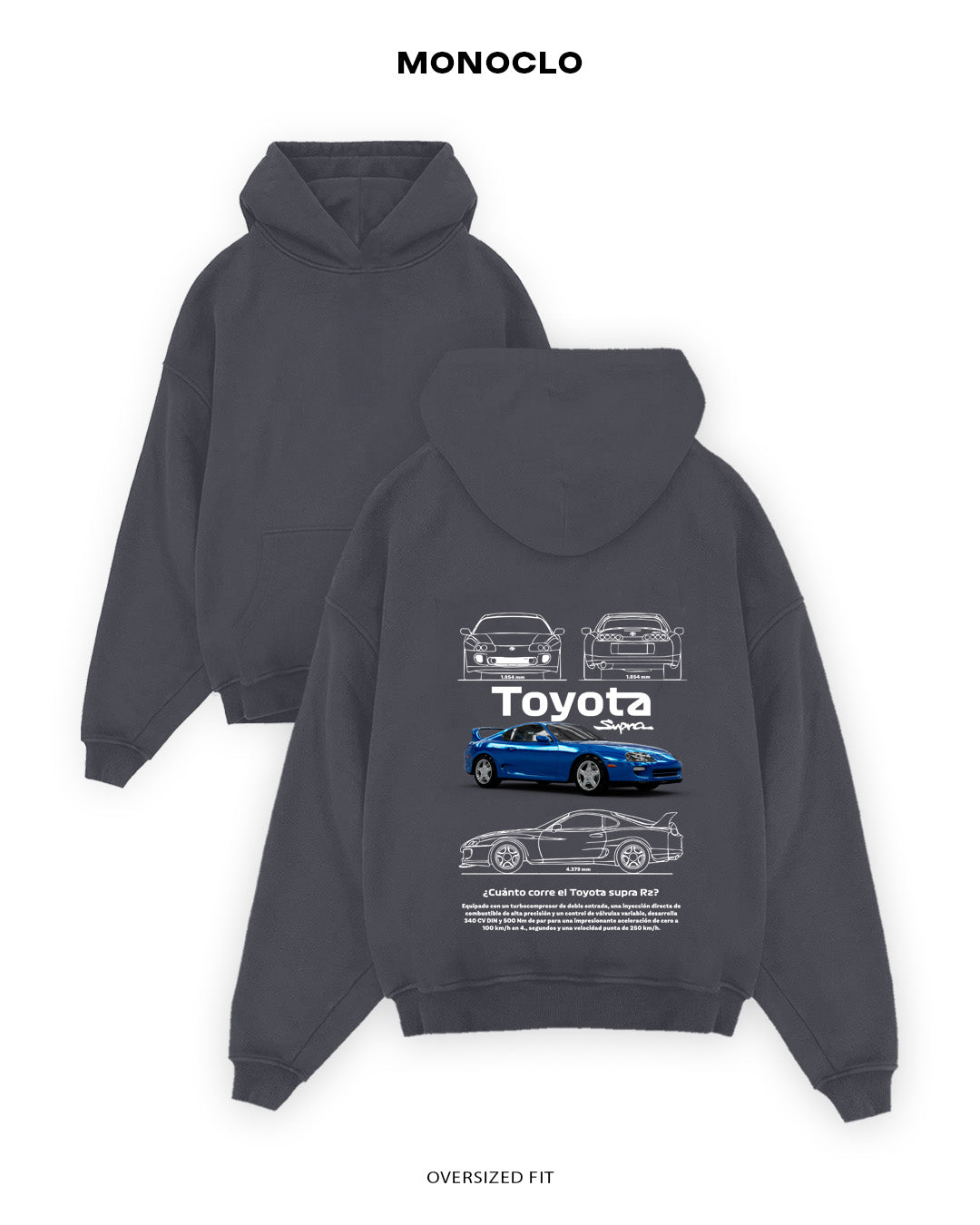 Худі Toyota Supra RZ - MONOCLO UA