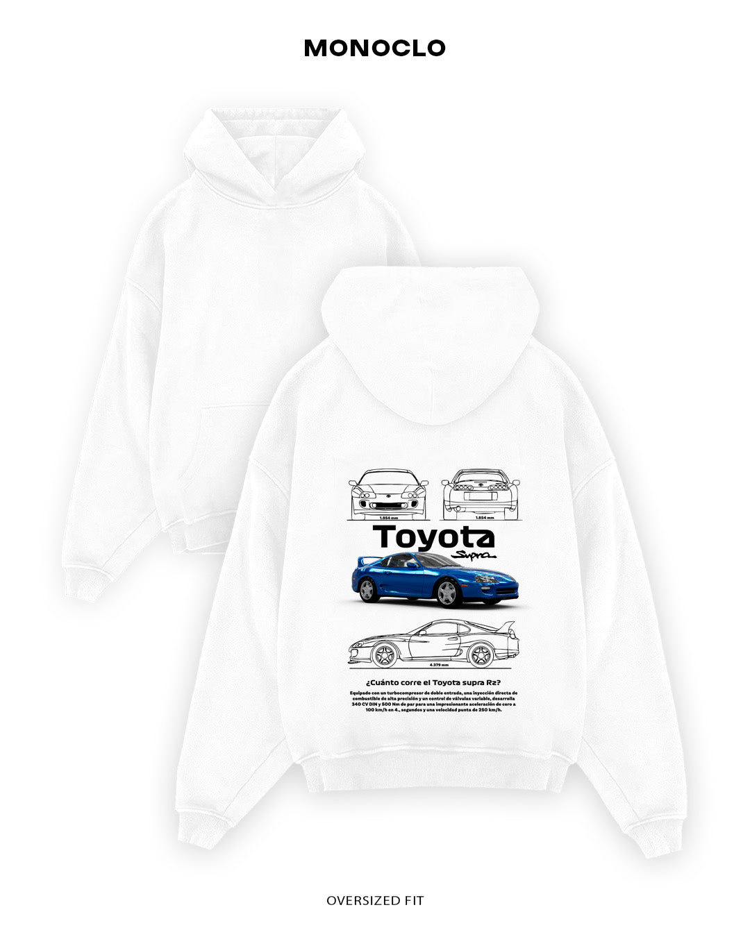 Худі Toyota Supra RZ - MONOCLO UA