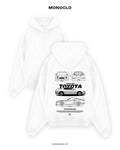 Худі Toyota Supra White – Білий