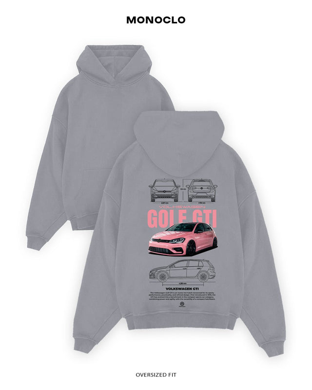 Худі Volkswagen Golf GTI Pink - shop_name Сірий