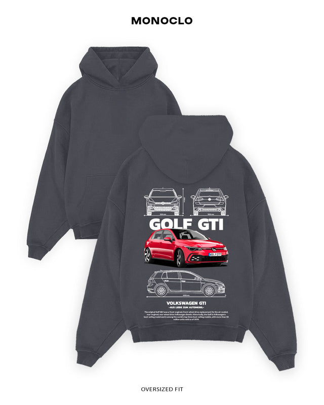 Худі Volkswagen Golf GTI Red - MONOCLO UA