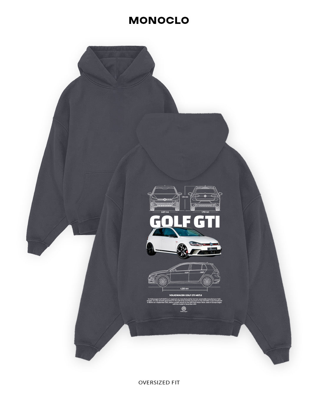 Худі Volkswagen Golf MK 7.5 - MONOCLO UA