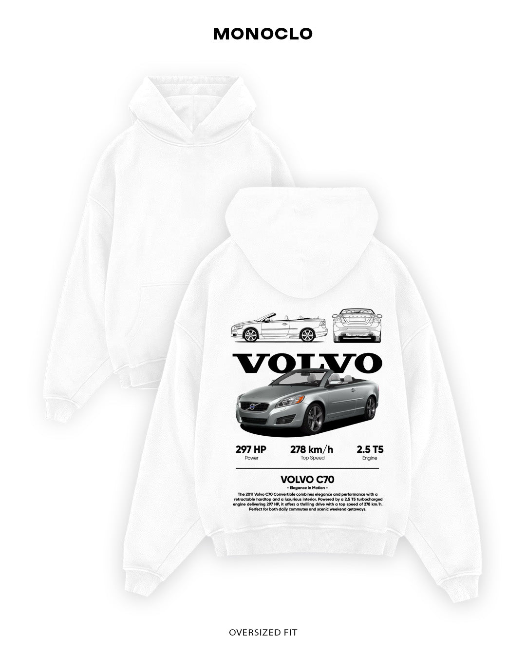 Худі Volvo C70 - MONOCLO UA