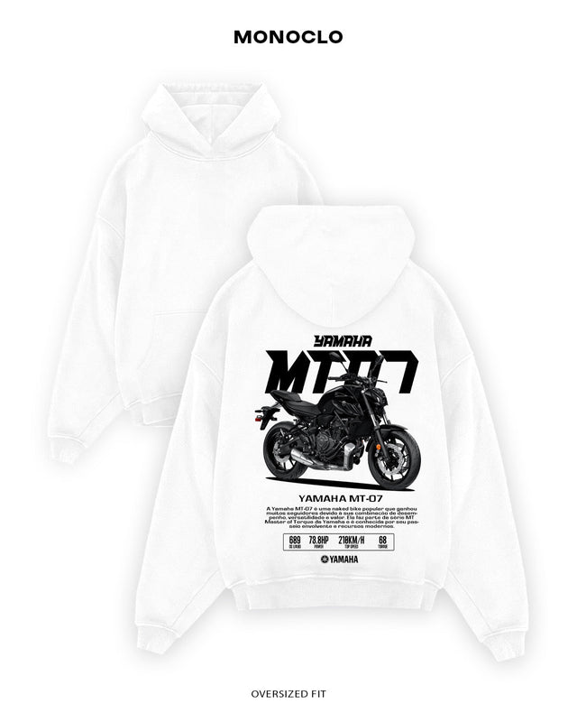 Худі Yamaha MT - 07 - shop_name Білий