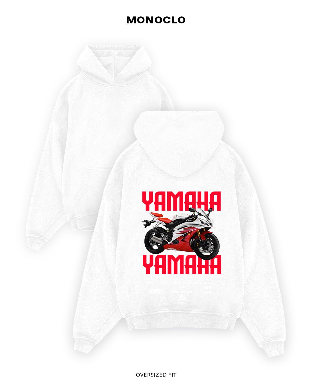 Худі Yamaha R6 RED - MONOCLO UA