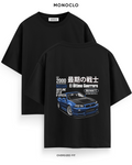 Футболка Monoclo Nissan Skyline GT-R R34 V-Spec 2000 Halftone – Чорний