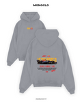 Худі Max Verstappen Red Bull 33 — Світло-сірий, спереду 11 см, ззаду 40 см