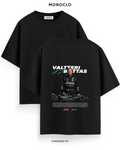 Футболка Monoclo Valtteri Bottas Mercedes F1 — Чорний