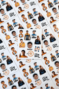 Стікерпак Monoclo Lando Norris Pack –