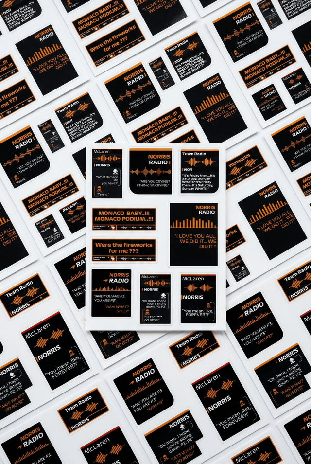 Стікерпак Monoclo Norris Radio