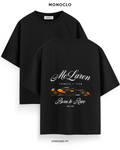 Футболка Monoclo McLaren MCL38 Born to Race — чорний, принт на спині 43 см