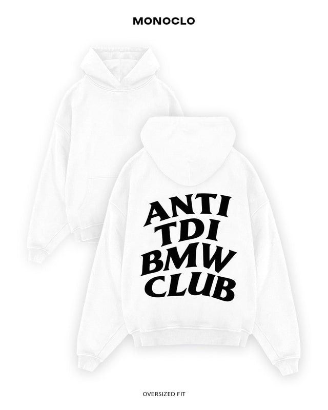 Худі Monoclo Anti TDI BMW Club – Білий