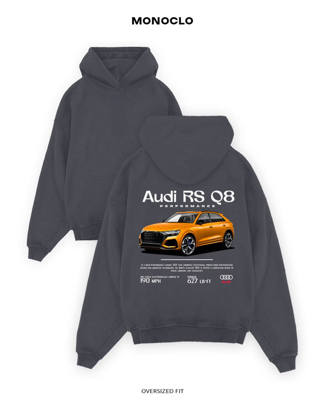 Худі Monoclo Audi RS Q8 Performance – Графітовий