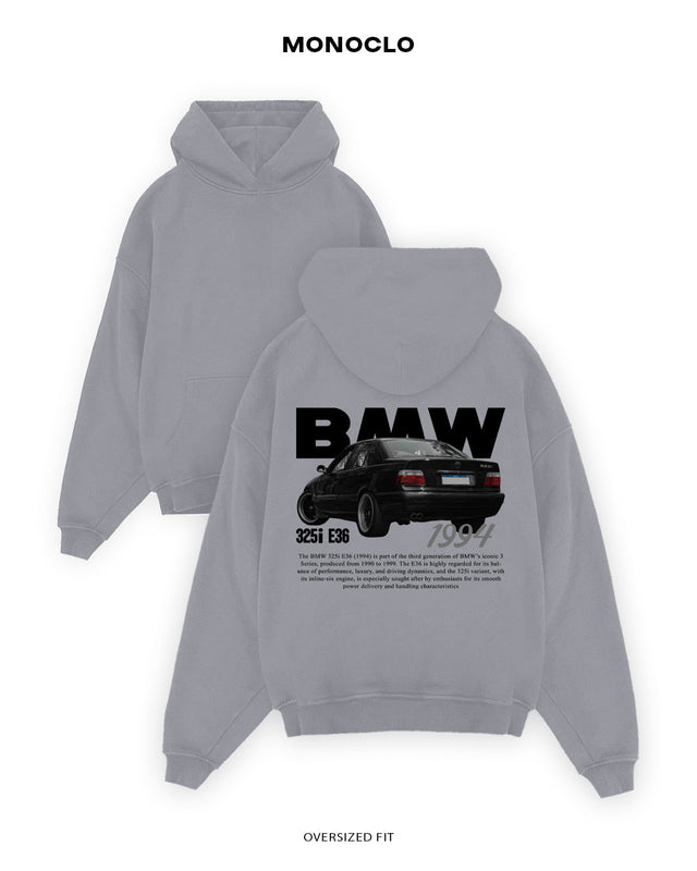Худі Monoclo BMW 325i E36 1994 – Сірий