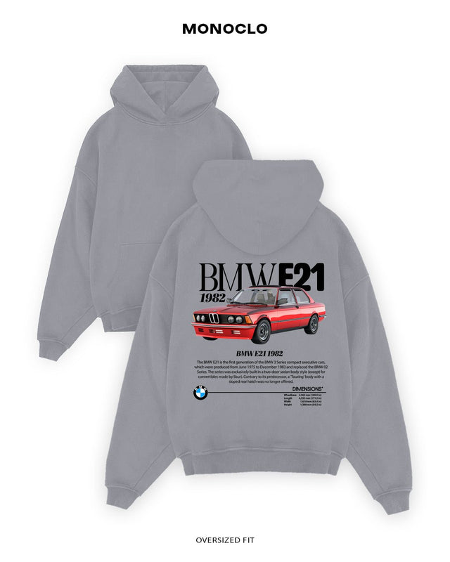 Худі Monoclo BMW E21 1982 – Сірий