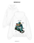 Худі Monoclo F1 Fernando Alonso Racing – Білий