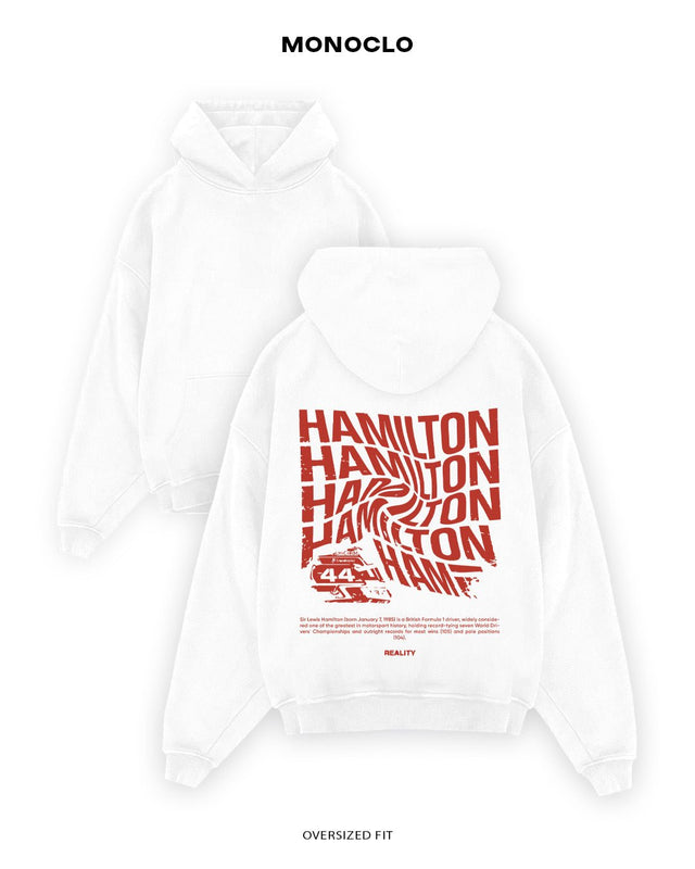 Худі Monoclo F1 Lewis Hamilton 44 Red Graphic