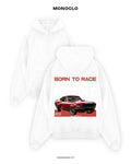 Худі Monoclo Ford Mustang Born to Race – Білий