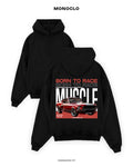 Худі Monoclo Ford Mustang Born to Race – Чорний