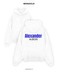 Худі Monoclo Formula 1 Alexander Albon – Білий