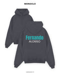 Худі Monoclo Formula 1 Fernando Alonso – Графітовий