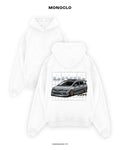 Худі Monoclo Honda Civic FD2 Power – Білий