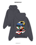 Худі Monoclo Honda JDM Civic Stack – Графітовий