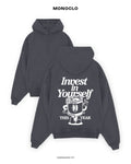 Худі Monoclo Invest in Yourself – Графітовий