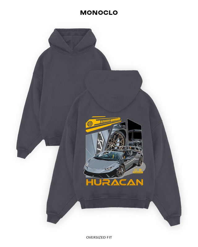 Худі Monoclo Lamborghini Huracan Gray