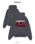 Худі Monoclo Legends Never Die NSX – Графітовий