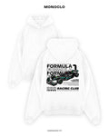Худі Monoclo Lewis Hamilton Formula 1 Racing Club – Білий