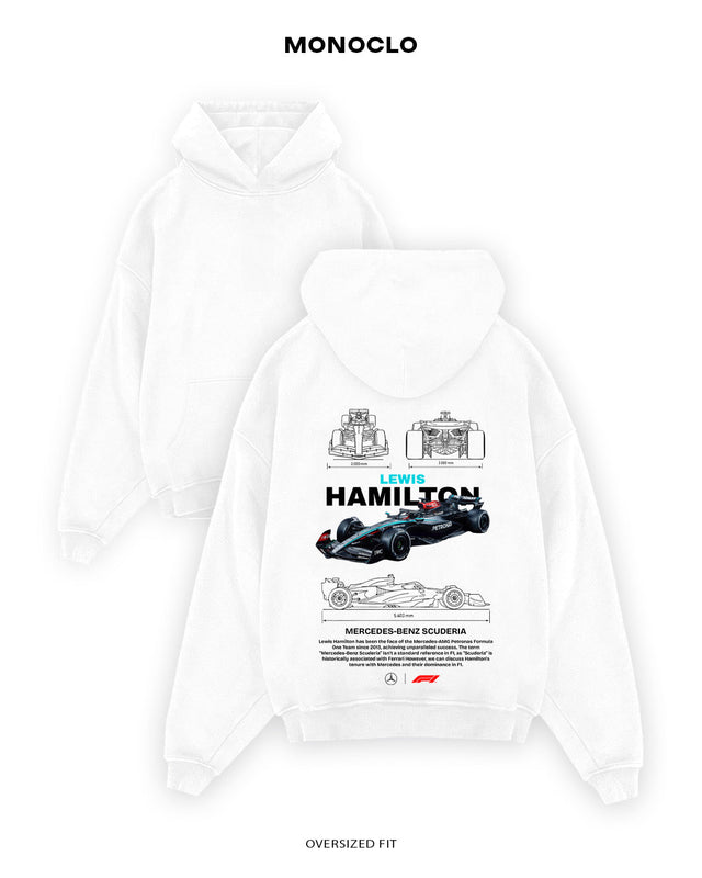 Худі Monoclo Lewis Hamilton Mercedes F1 Technical