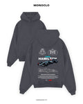Худі Monoclo Lewis Hamilton Mercedes F1 Technical – Графітовий