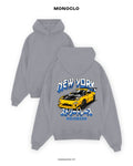 Худі Monoclo Mazda RX-7 New York Street Race – Сірий