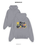 Худі Monoclo Mind Your Business – Сірий