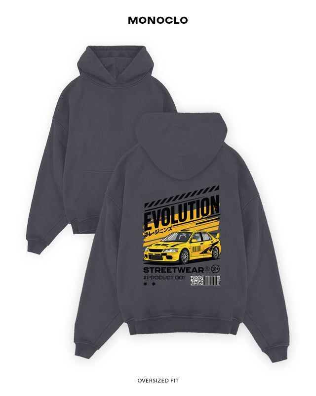 Худі Monoclo Mitsubishi Lancer Evolution Yellow