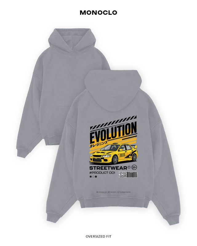 Худі Monoclo Mitsubishi Lancer Evolution Yellow