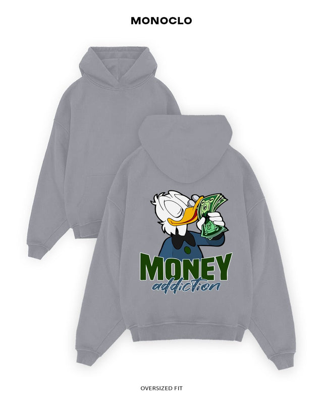 Худі Monoclo Money Addiction – Сірий