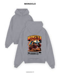 Худі Monoclo Monster Truck Fire – Сірий