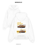 Худі Monoclo Nissan Skyline GT-R R34 Brown – Білий