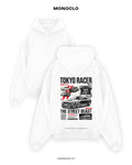 Худі Monoclo Nissan Skyline GT-R R34 Tokyo Racer – Білий